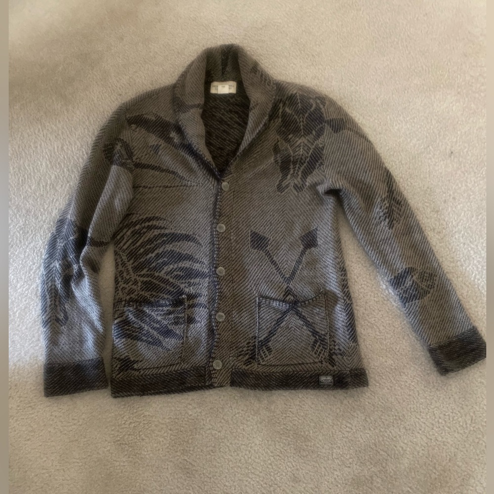 Ralph Lauren Denim Supply Shawl collar cardigan size Med